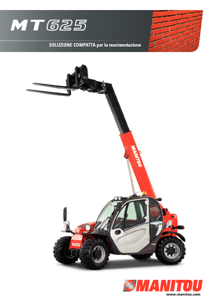 Ładowarki teleskopowe Manitou MT 625 T