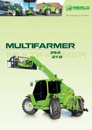 Ładowarki teleskopowe Merlo Multifarmer 29.6