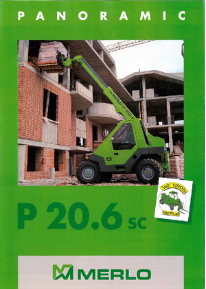 Ładowarki teleskopowe Merlo P 20.6 SC