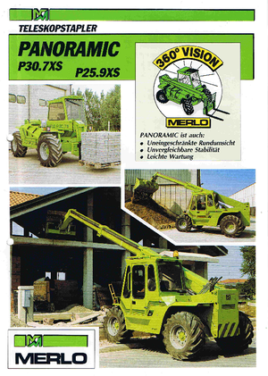 Ładowarki teleskopowe Merlo P 30.7 XS