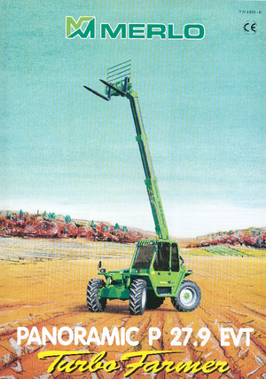 Ładowarki teleskopowe Merlo P 27.9 EVT