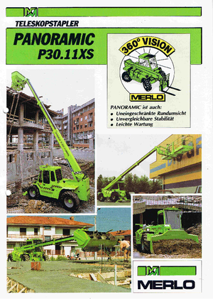 Ładowarki teleskopowe Merlo P 30.11 XS