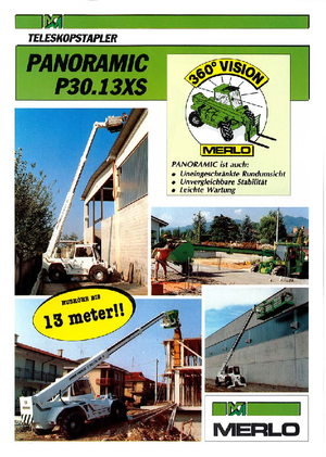 Ładowarki teleskopowe Merlo P 30.13 XS