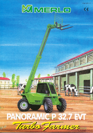 Ładowarki teleskopowe Merlo P 32.7 EVT