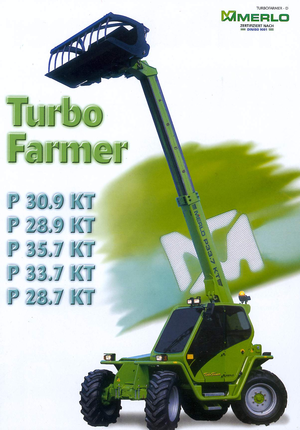 Ładowarki teleskopowe Merlo P 33.7 KT