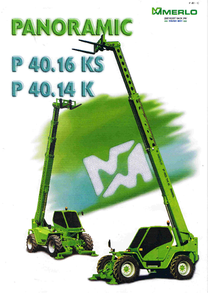 Nośniki teleskopowe Merlo P 40.14 K