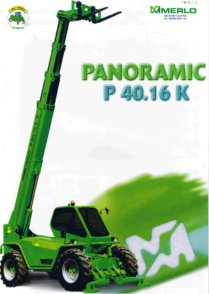 Ładowarki teleskopowe Merlo P 40.16 K