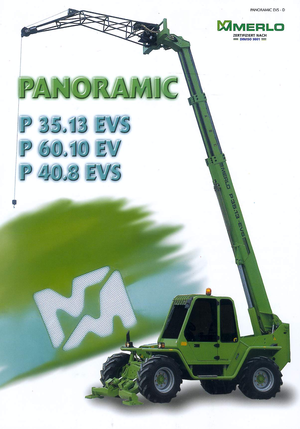 Ładowarki teleskopowe Merlo P 40.8 EVS