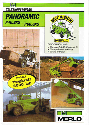 Ładowarki teleskopowe Merlo P 60.6 XS