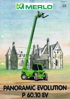 Ładowarki teleskopowe Merlo P 60.10 EV