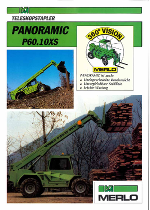 Ładowarki teleskopowe Merlo P 60.10 XS