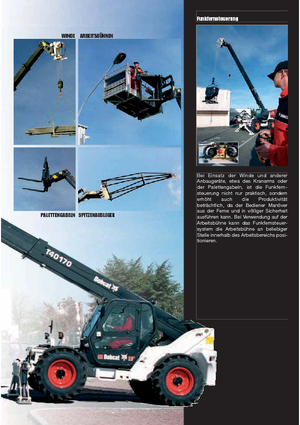 Ładowarki teleskopowe Bobcat T 40170