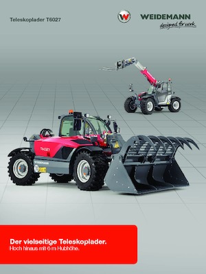 Ładowarki teleskopowe Weidemann T6027