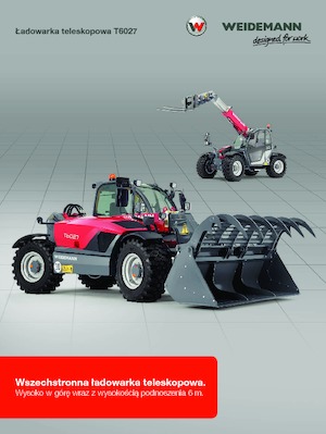 Ładowarki teleskopowe Weidemann T6027