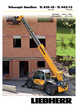 Ładowarki teleskopowe Liebherr TL 442-13