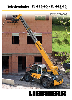 Ładowarki teleskopowe Liebherr TL 442-13