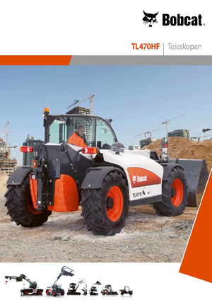 Ładowarki teleskopowe Bobcat TL 470 HF