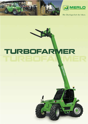 Ładowarki teleskopowe Merlo Turbofarmer P 41.7
