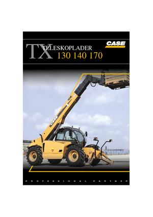 Ładowarki teleskopowe Case TX130-45