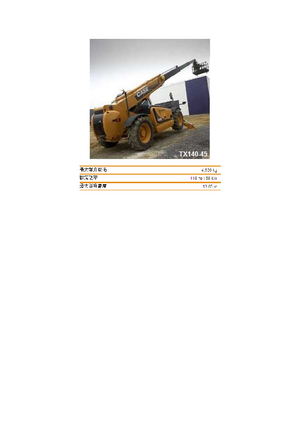 Ładowarki teleskopowe Case TX140-45