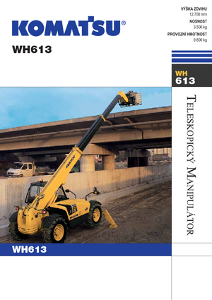 Ładowarki teleskopowe Komatsu WH613