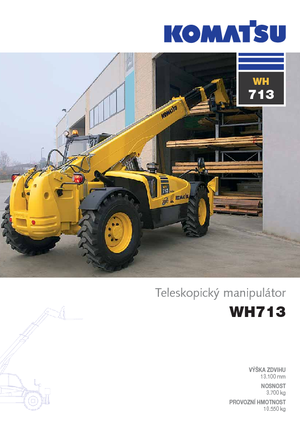 Ładowarki teleskopowe Komatsu WH713