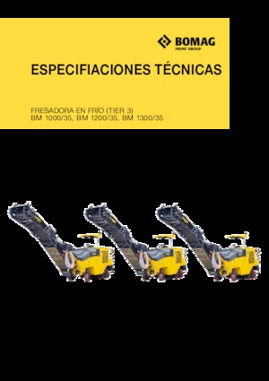 Maszyny do frezowania na zimno Bomag BM 1000/35