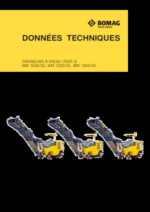 Gąsienicowe rozściełacze asfaltu Bomag BM 1200/35