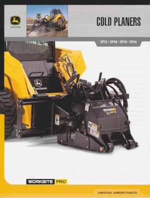 Maszyny do frezowania na zimno John Deere Construction CP18