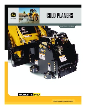 Maszyny do frezowania na zimno John Deere Construction CP30C