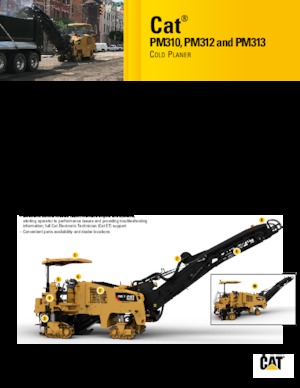 Maszyny do frezowania na zimno Caterpillar PM313