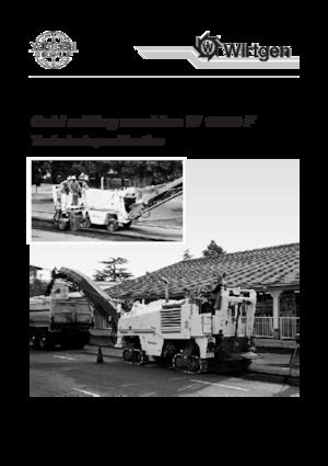 Maszyny do frezowania na zimno Wirtgen W 1200 F