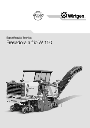 Maszyny do frezowania na zimno Wirtgen W 150