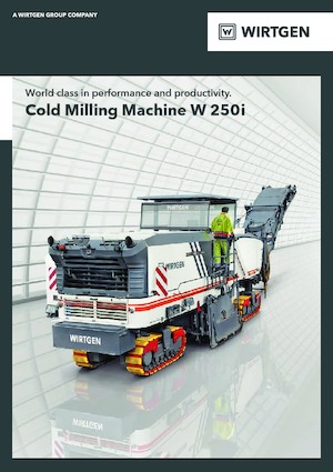 Maszyny do frezowania na zimno Wirtgen W 250 i