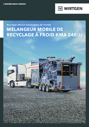 Maszyny do recyklingu nawierzchni na zimno Wirtgen KMA 240