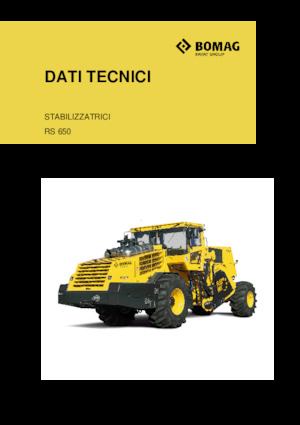 Maszyny do recyklingu nawierzchni na zimno Bomag RS 650