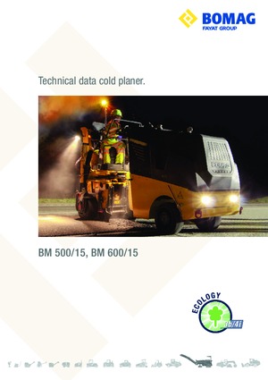 Maszyny do frezowania na zimno Bomag BM 600/15