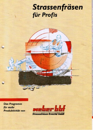 Maszyny do frezowania na zimno weber bbf SF 415