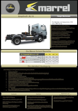 Urządzenia hakowe Marrel AL 10 DIN 41 B