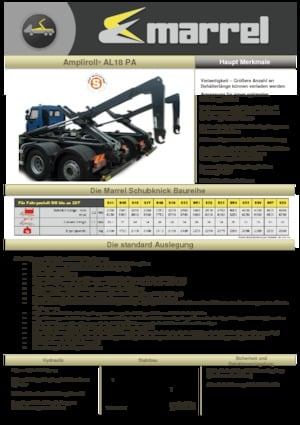 Urządzenia hakowe Marrel AL 18 PA S 50