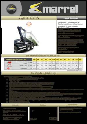 Urządzenia hakowe Marrel AL 22 PA S 59