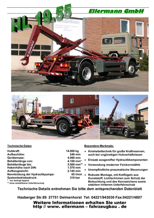 Urządzenia hakowe Ellermann HL 19.55