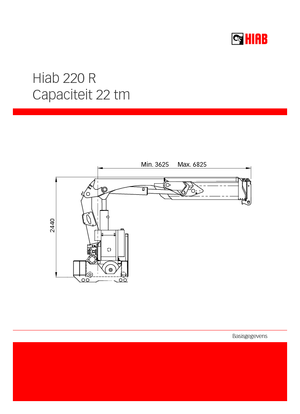 Żurawie rolkowe Hiab 220 R-F2