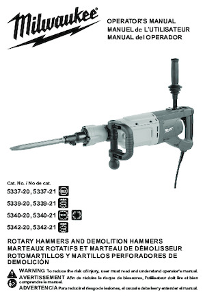 Młotowiertarki Milwaukee 5340-21