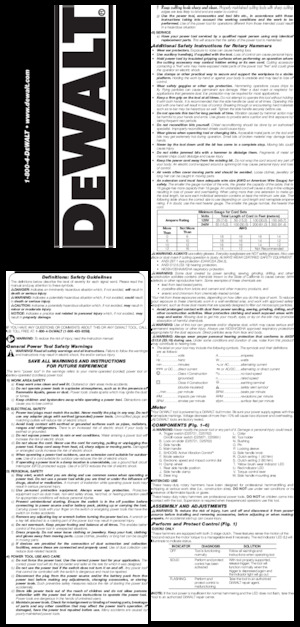 Młotowiertarki DEWALT D25723K