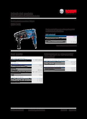 Młotowiertarki Bosch GBH 2-21