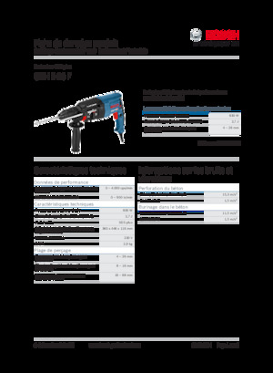 Młotowiertarki Bosch GBH 2-26 F