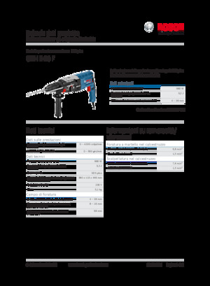 Młotowiertarki Bosch GBH 2-28 F