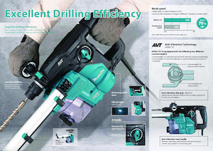 Młotowiertarki Makita HR3011FC