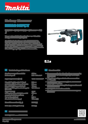 Młotowiertarki Makita HR3210FCT